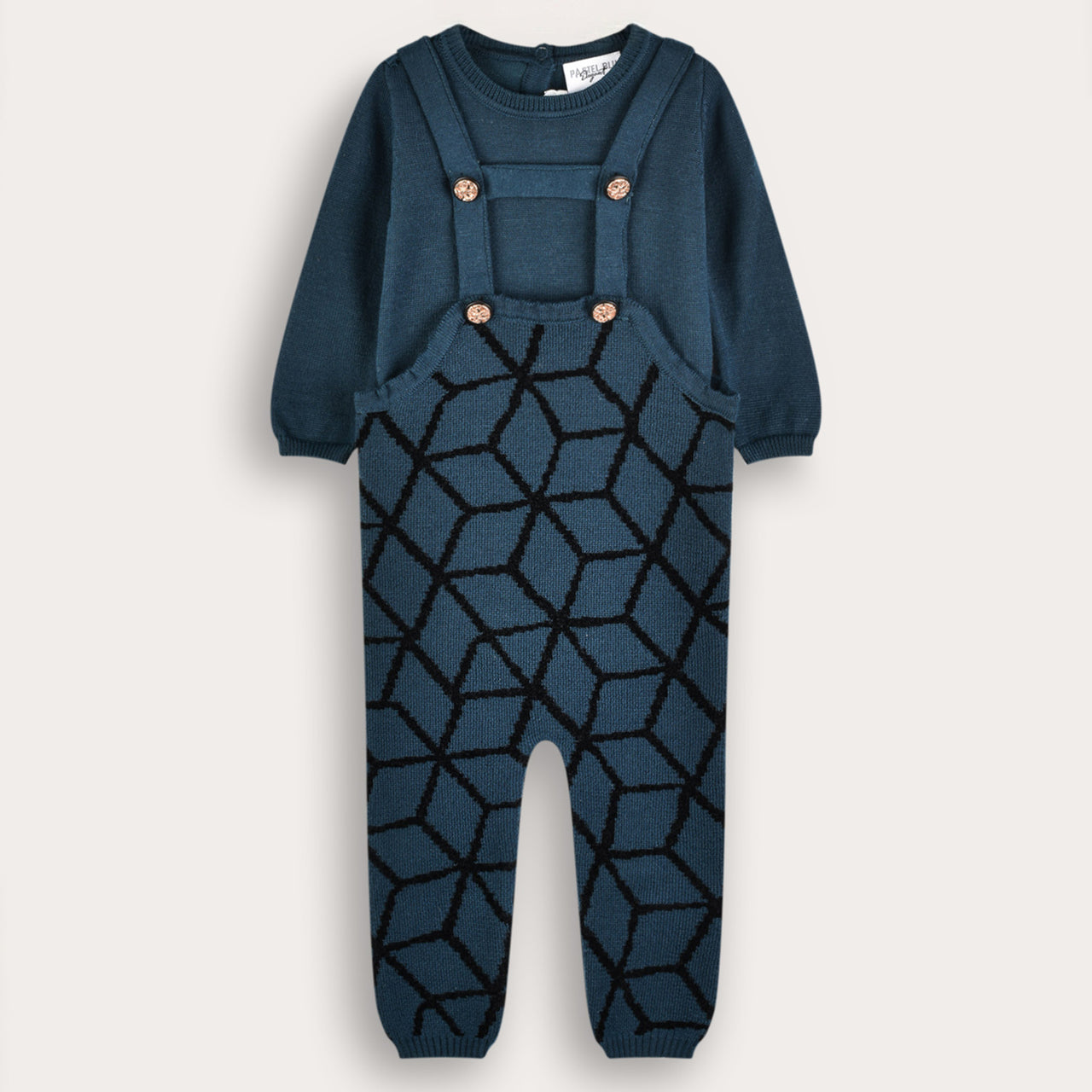 Knit Geometric Cardigan