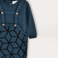 Knit Geometric Cardigan
