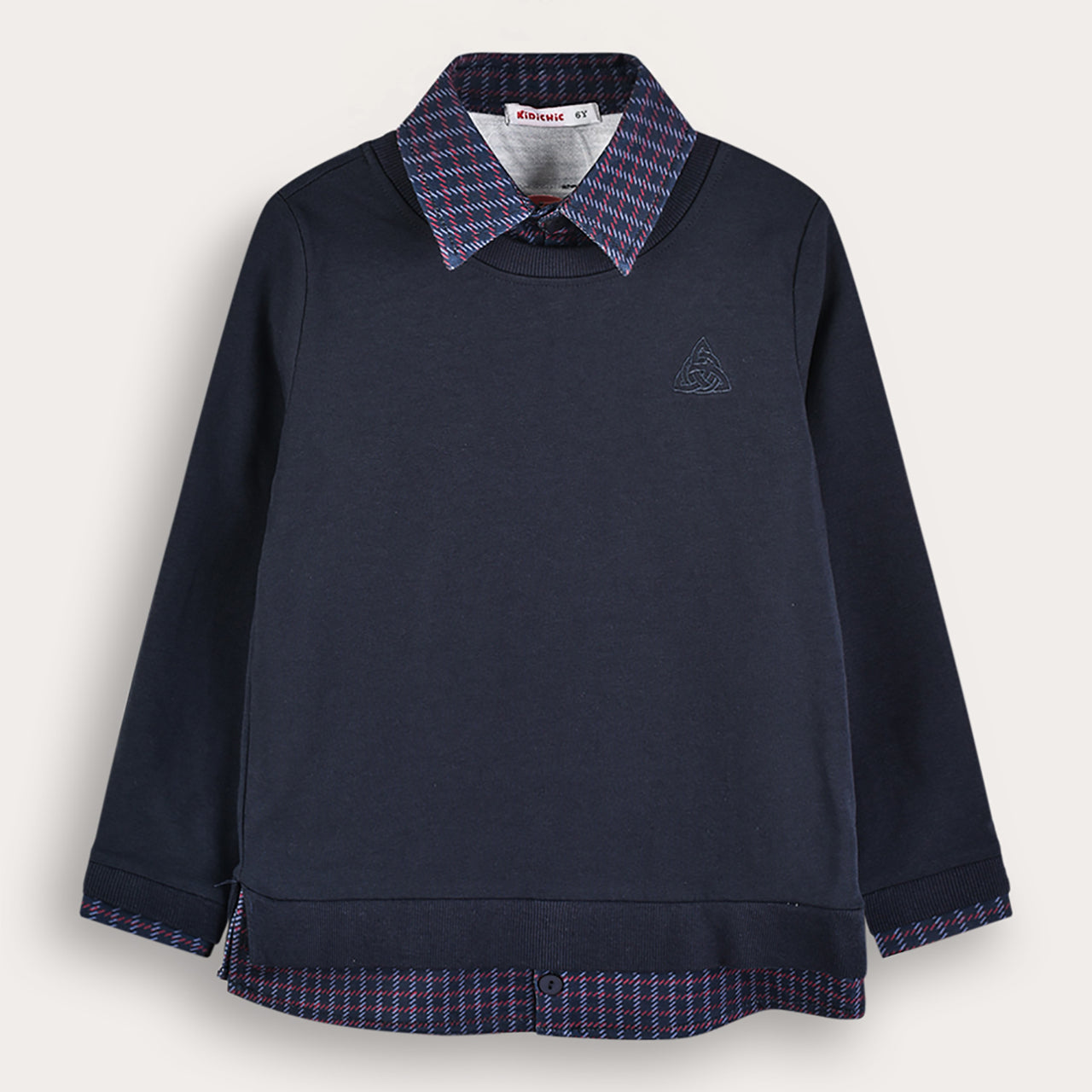 French Terry Combo Shirt