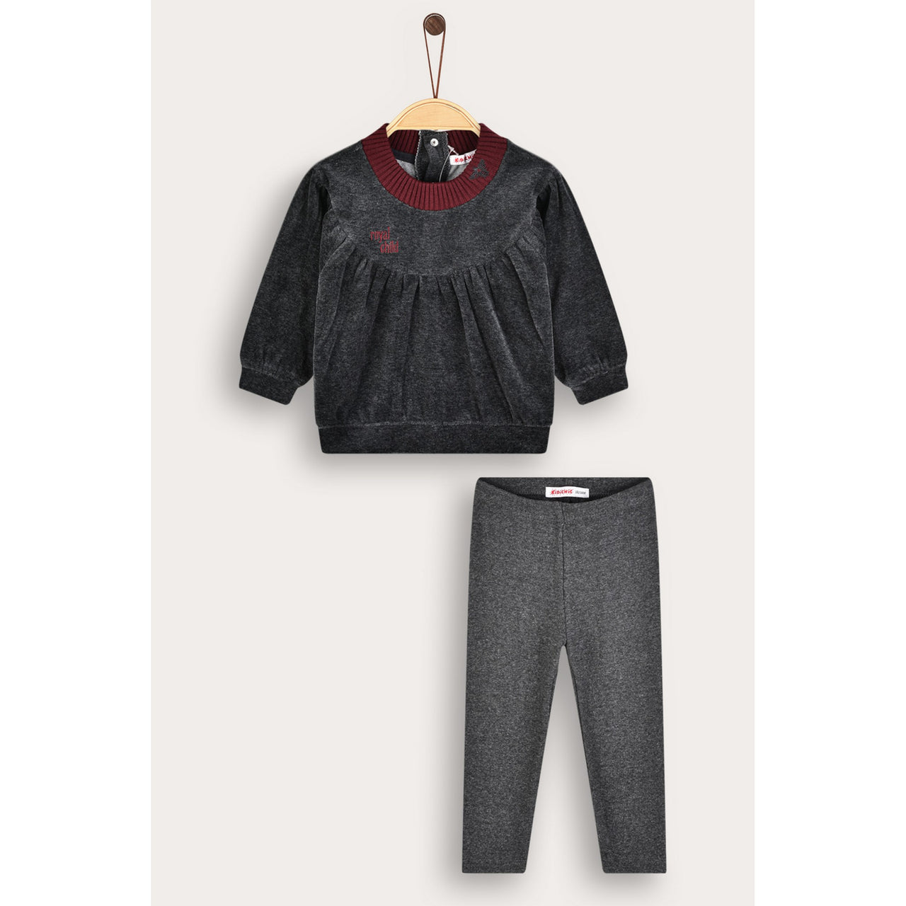 Baby Girl Velvet Set