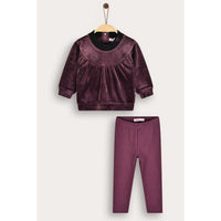 Baby Girl Velvet Set