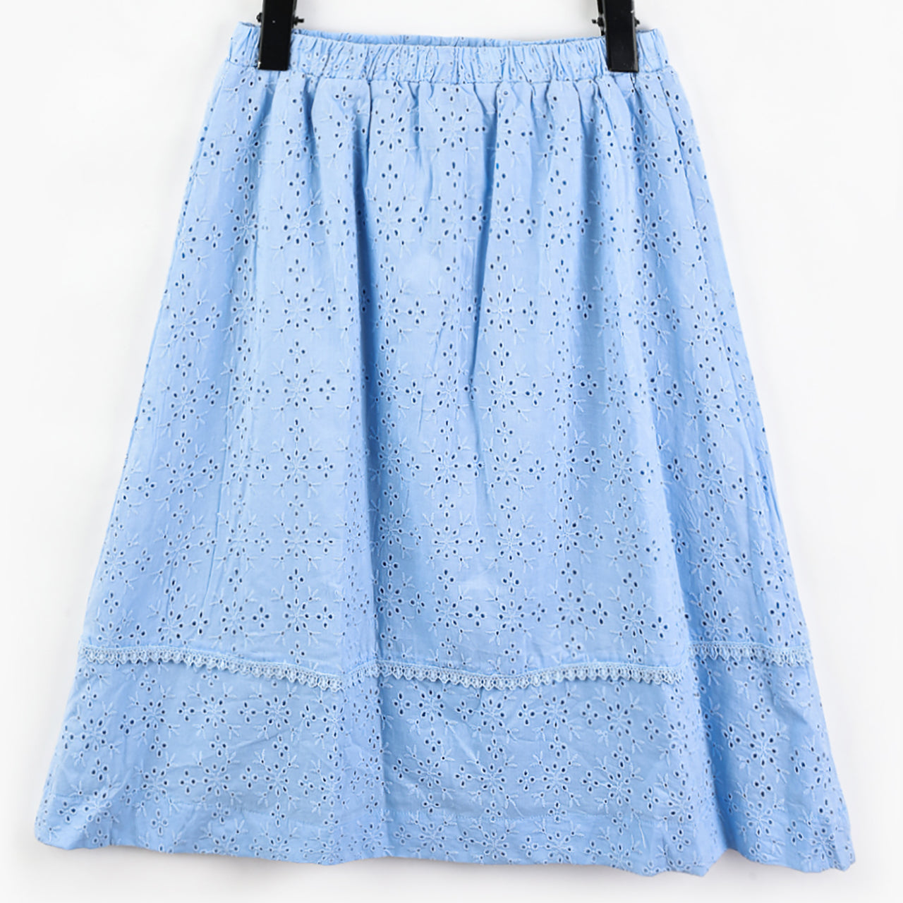 Hadas Lace and Cotton Skirt