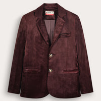 Melange Velvet Blazer