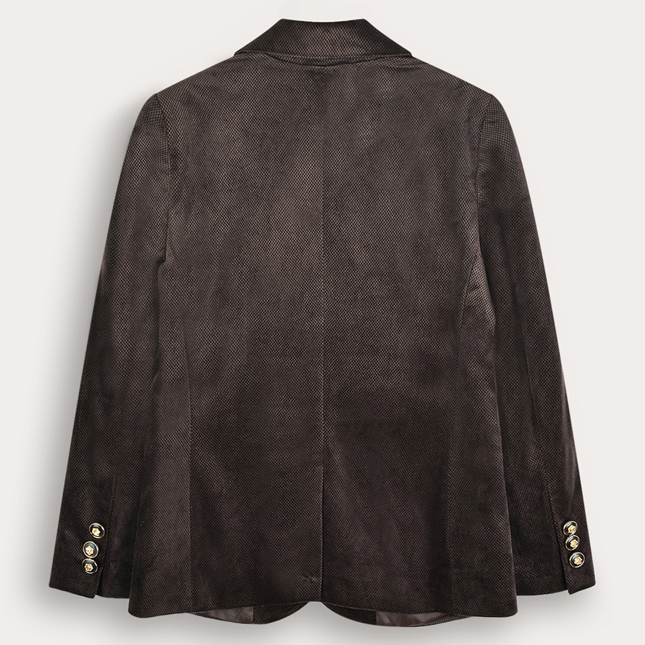 Melange Velvet Blazer