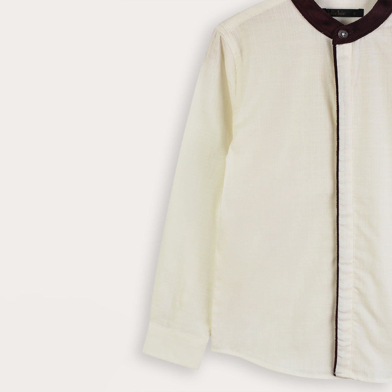Velour Collar Shirt