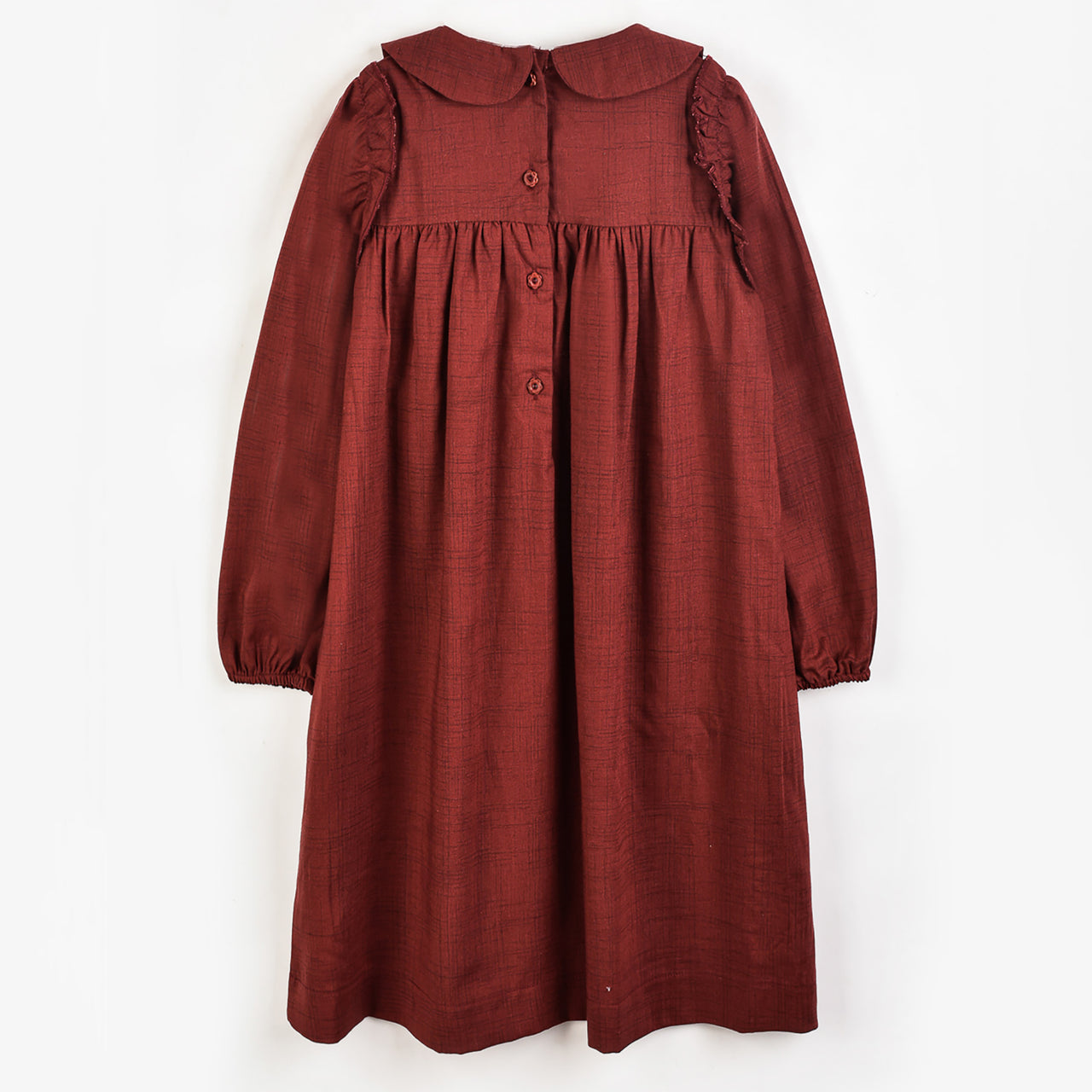 Hadas Pleated Collar Dress