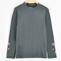 Melange Floral Print Top