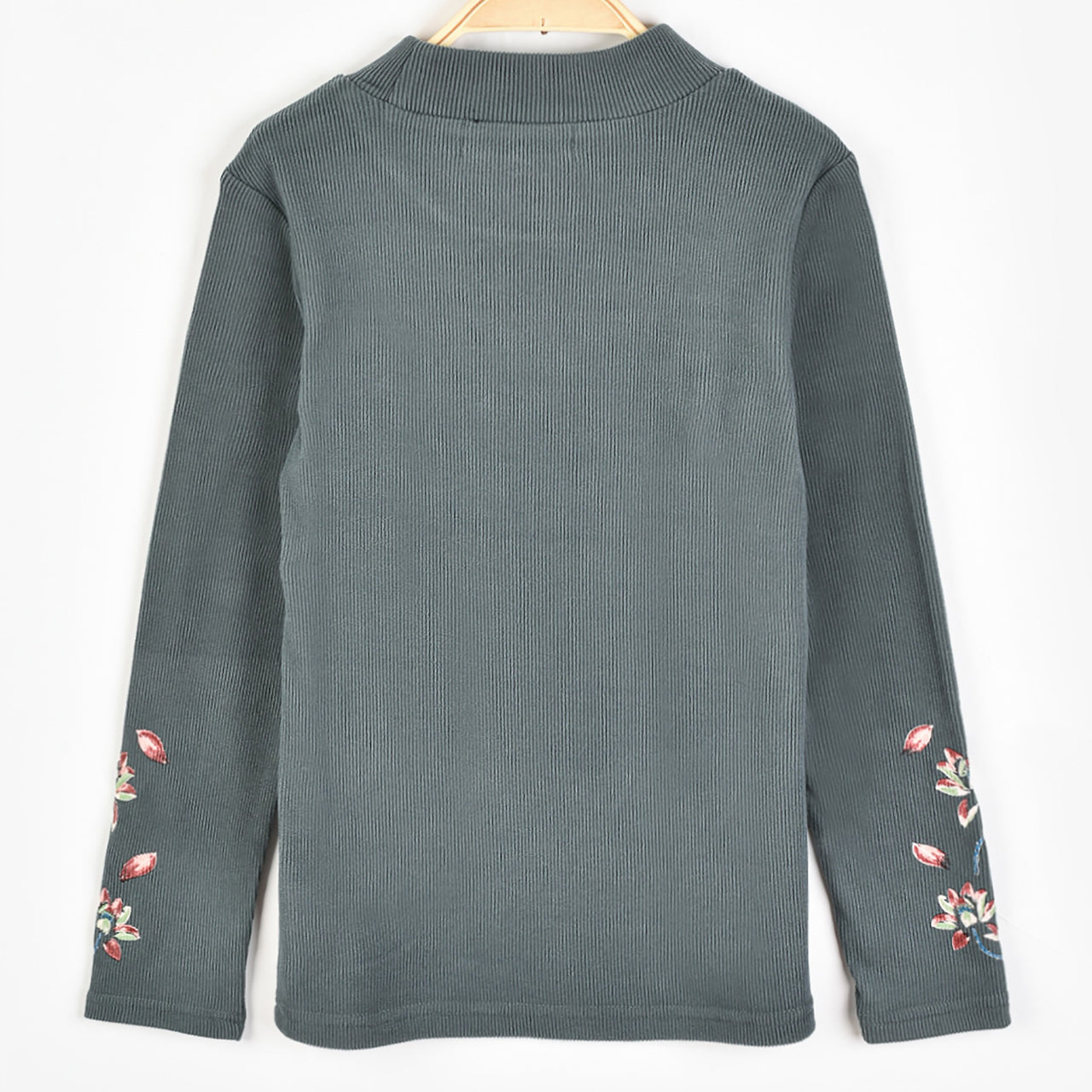 Melange Floral Print Top