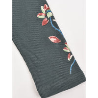 Melange Floral Print Top