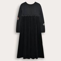 Melange Embroidery Robe
