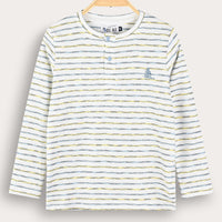 Boys Striped Boat Tee
