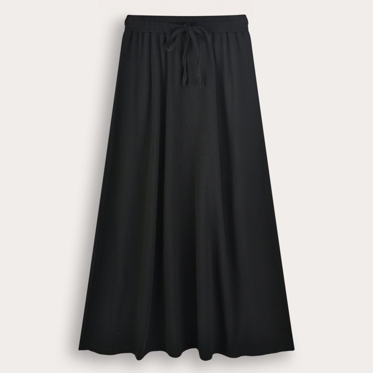 Rib Midi Skirt