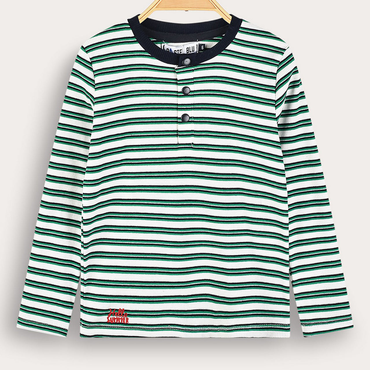 Boys LS Striped Shirt
