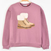 Girls Shoe Sweatshirt