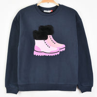 Girls Shoe Sweatshirt