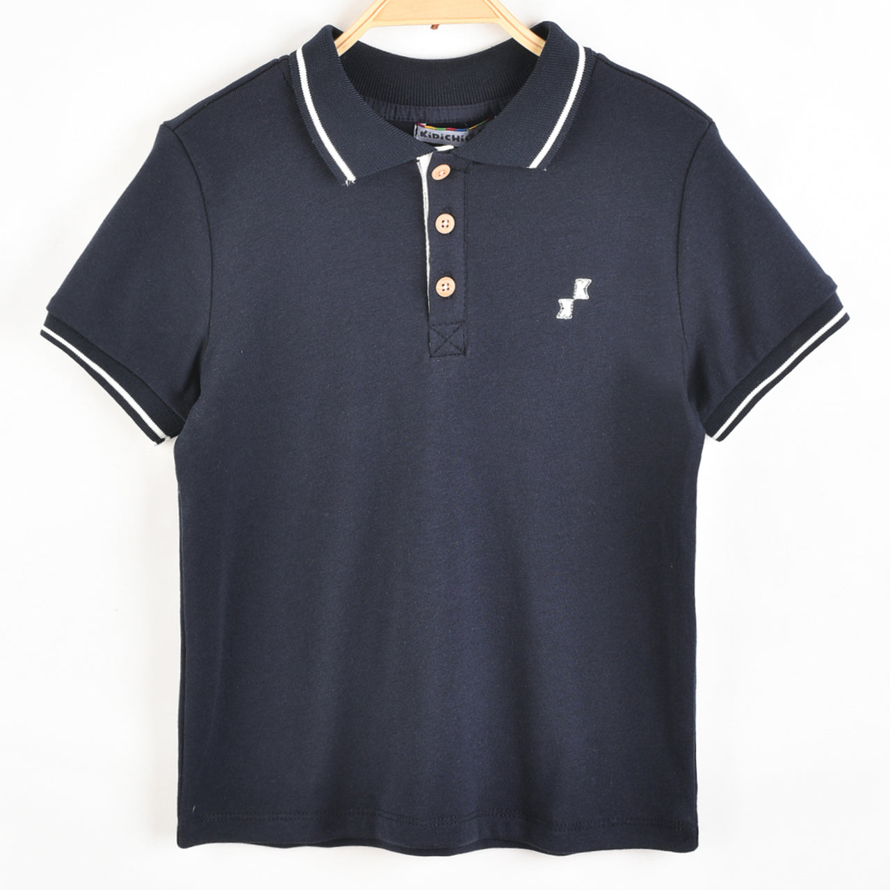 Boys S.S Rib Polo Shirt