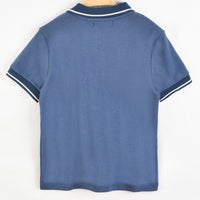 Boys S.S Rib Polo Shirt