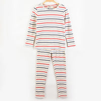 Melange Stripes Rib PJ Set