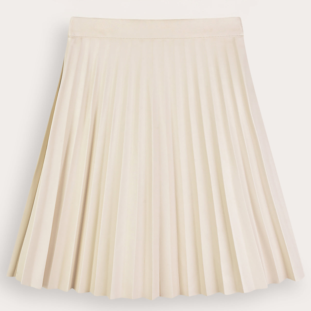 Melange Pleated Skirt