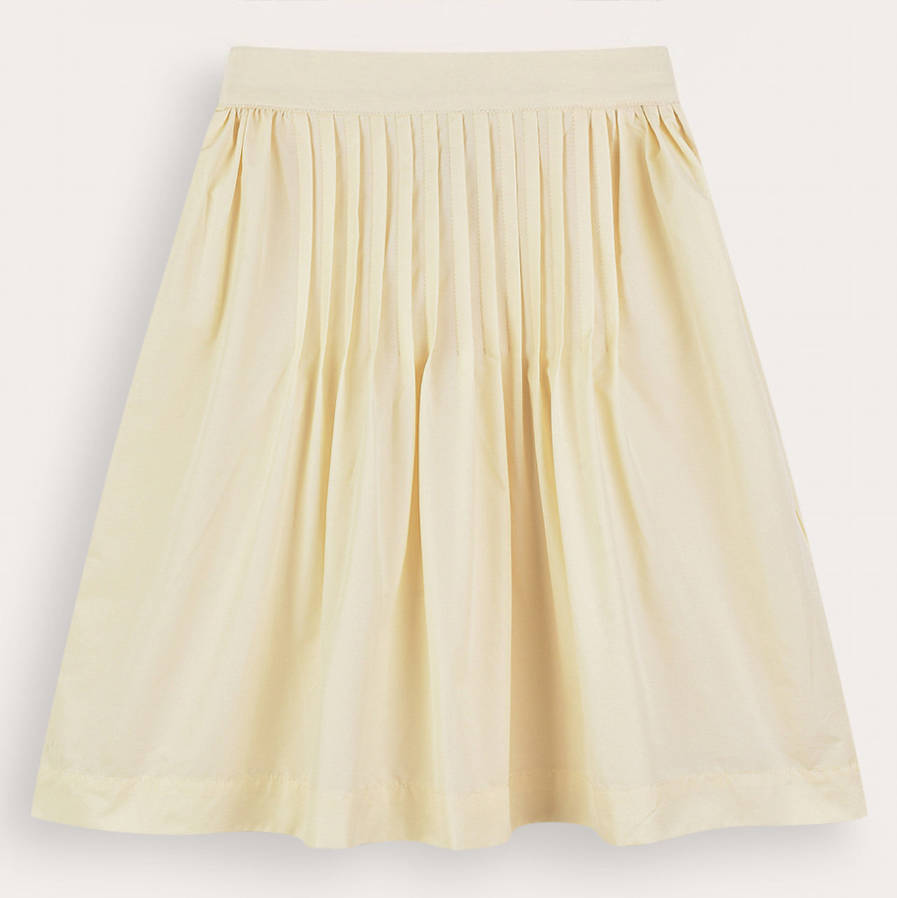 Front Pleated Skirt