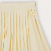 Front Pleated Skirt