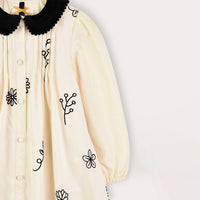 Velvet Floral Dress