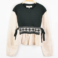 Melange Aspen Knit Vest Shirt