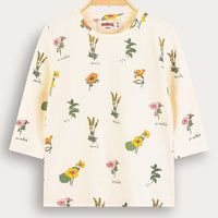 Melange Floral Print Shirt
