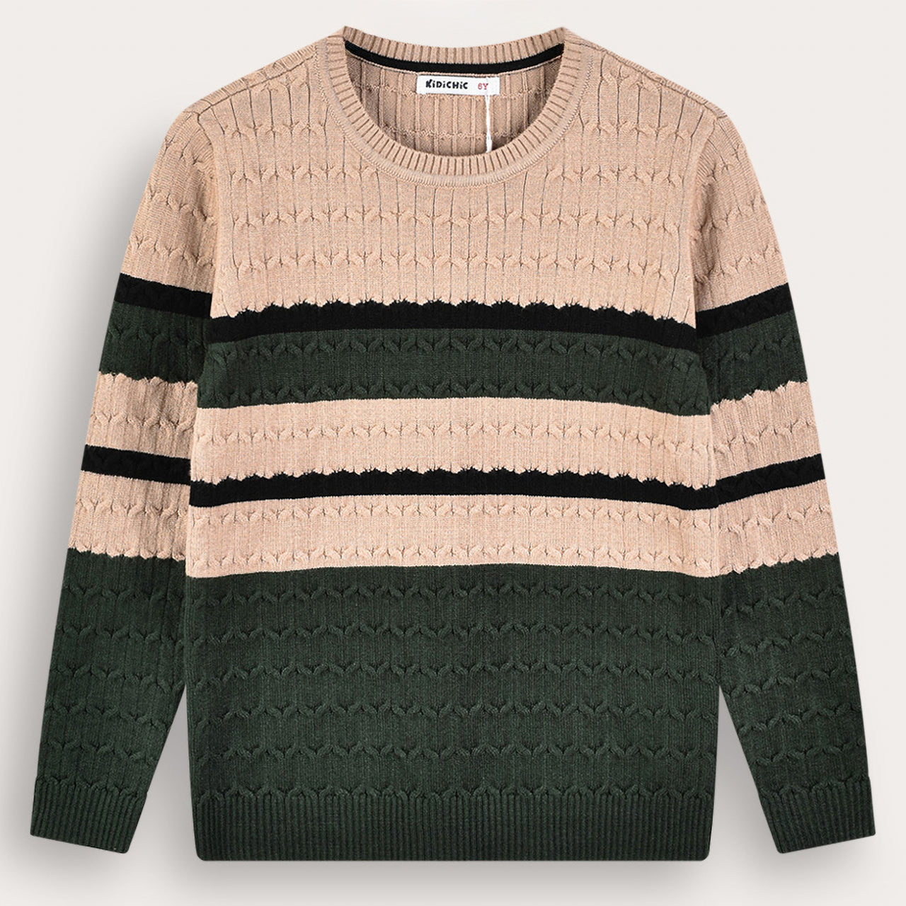 Striped Knit Sweater