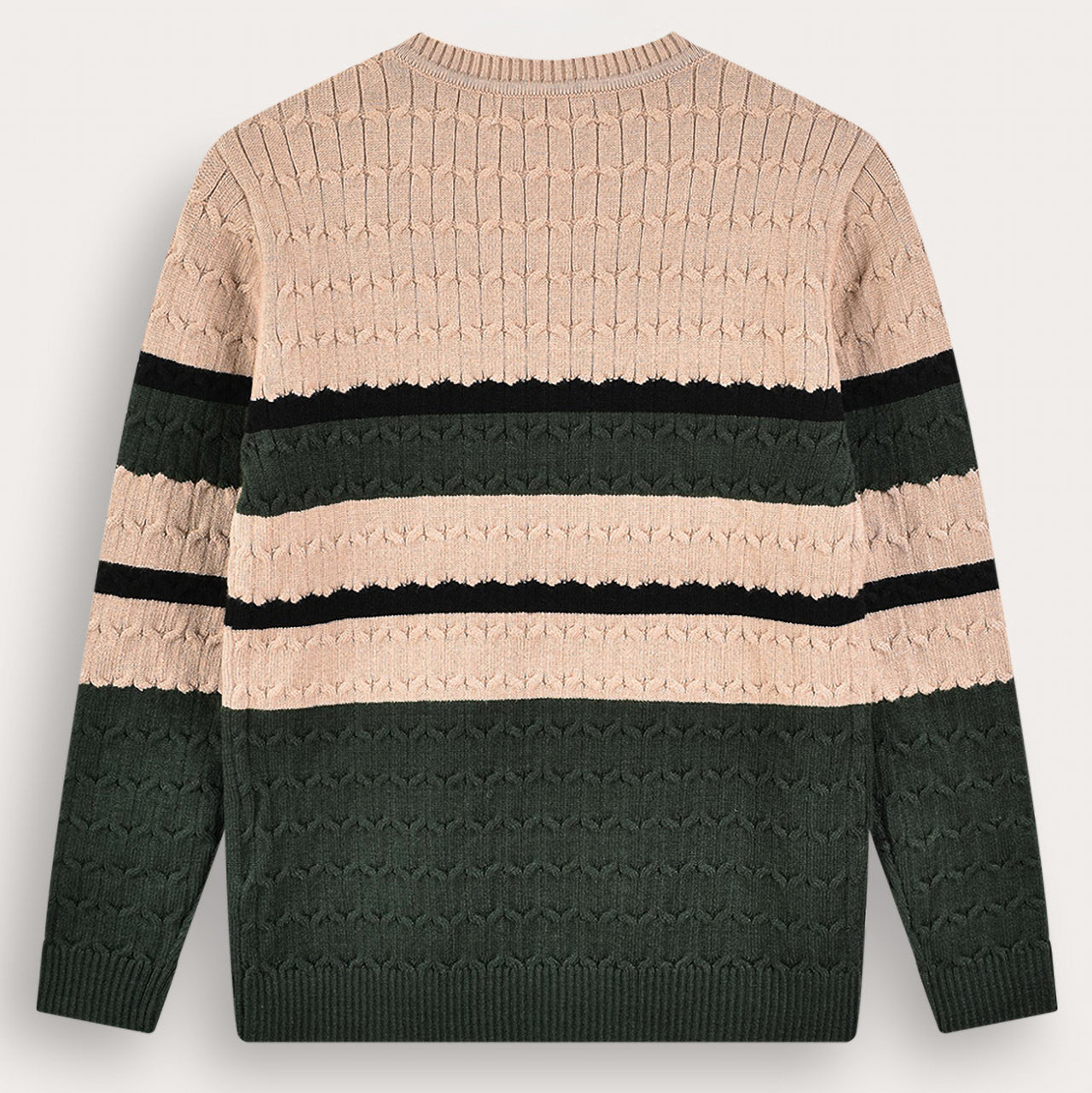 Striped Knit Sweater