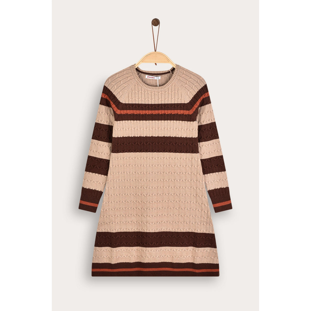 Striped Knit Dress