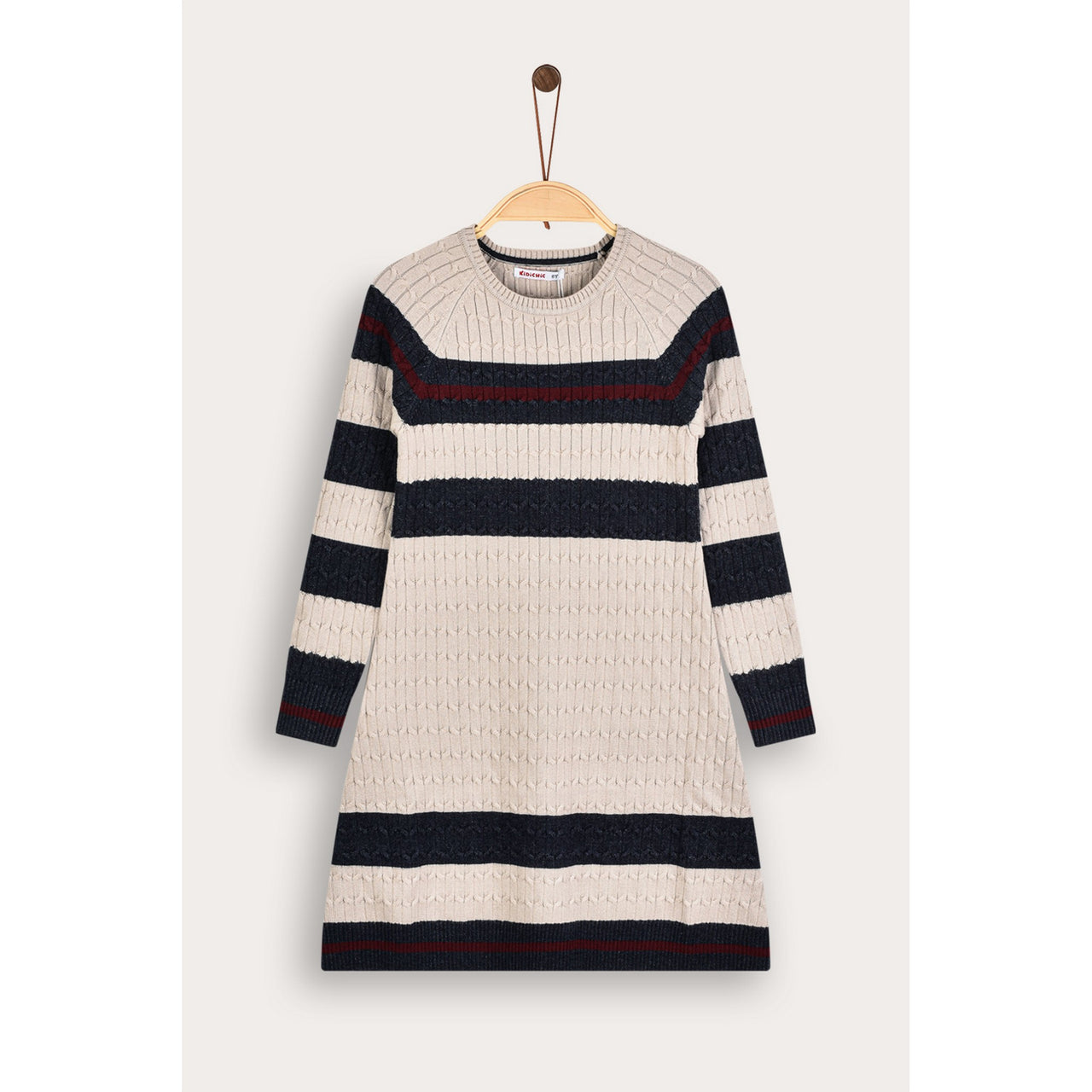 Striped Knit Dress