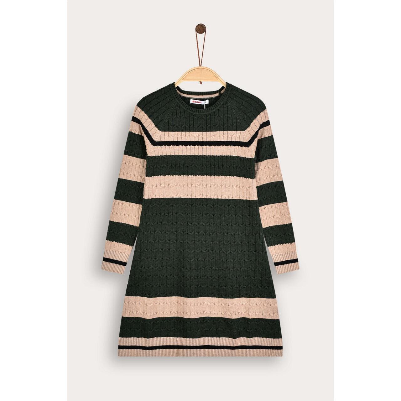 Striped Knit Dress