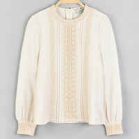 Melange Crochet Top