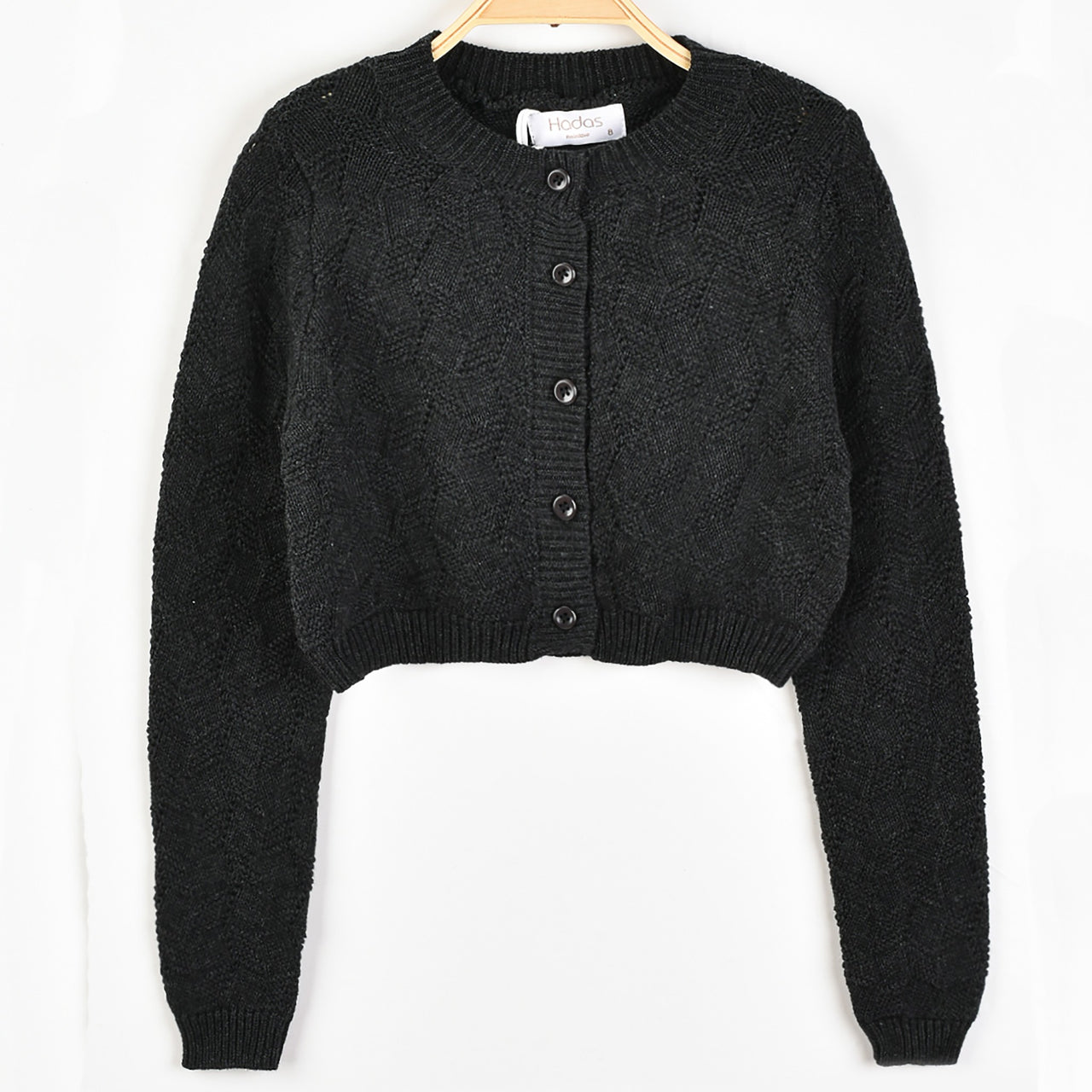 Hadas Geometric Knit Cardigan