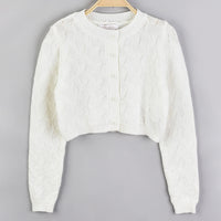 Hadas Geometric Knit Cardigan