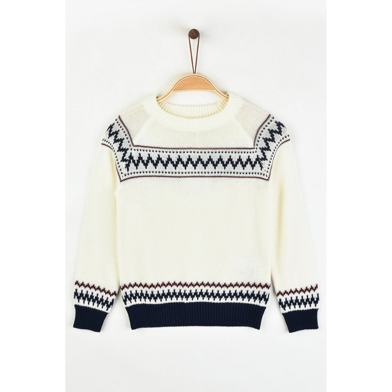 Hadas Jacquard Knit Sweater