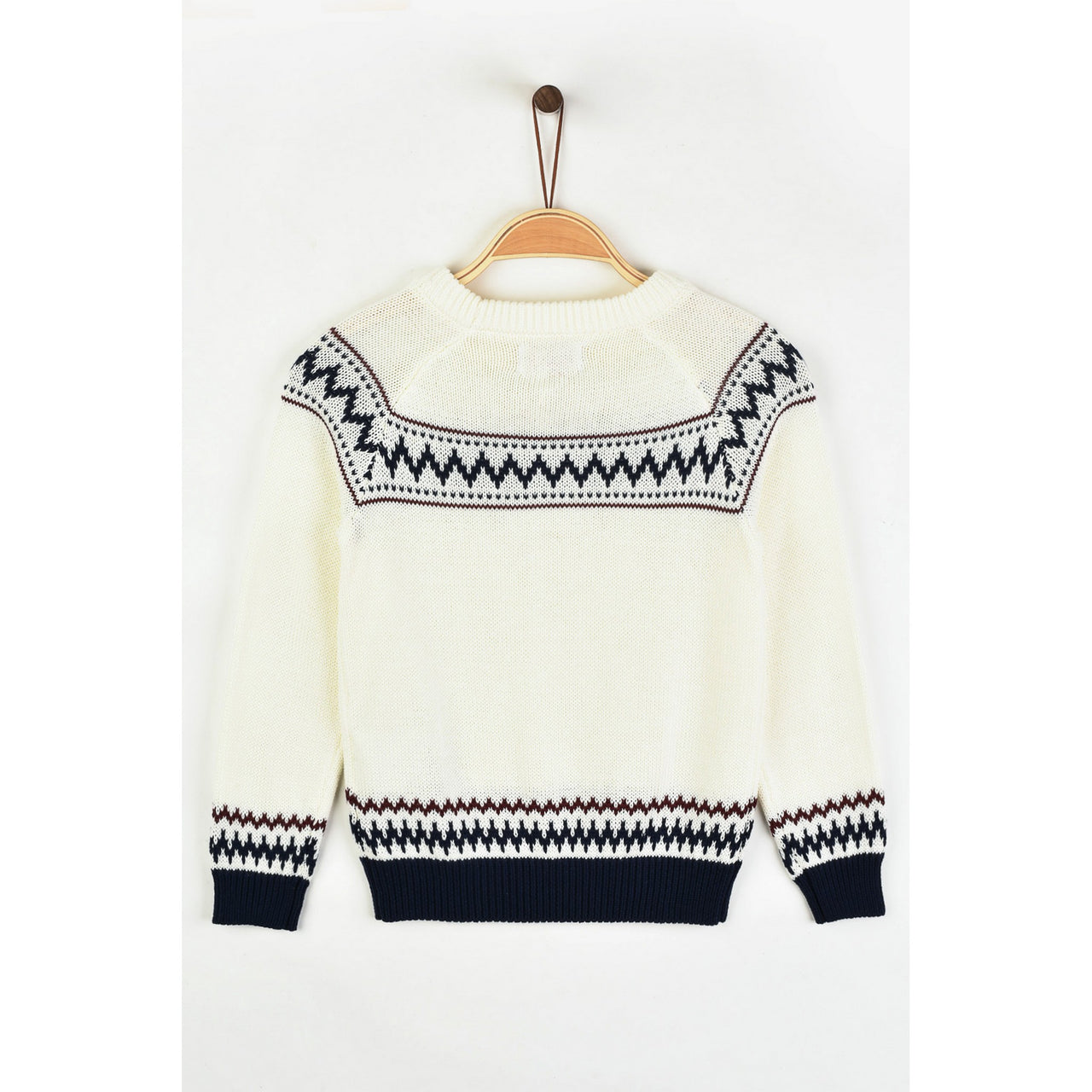 Hadas Jacquard Knit Sweater