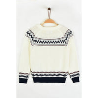 Hadas Jacquard Knit Sweater