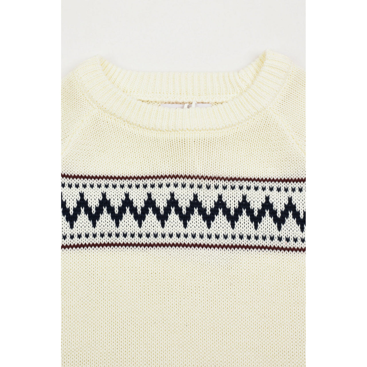 Hadas Jacquard Knit Sweater