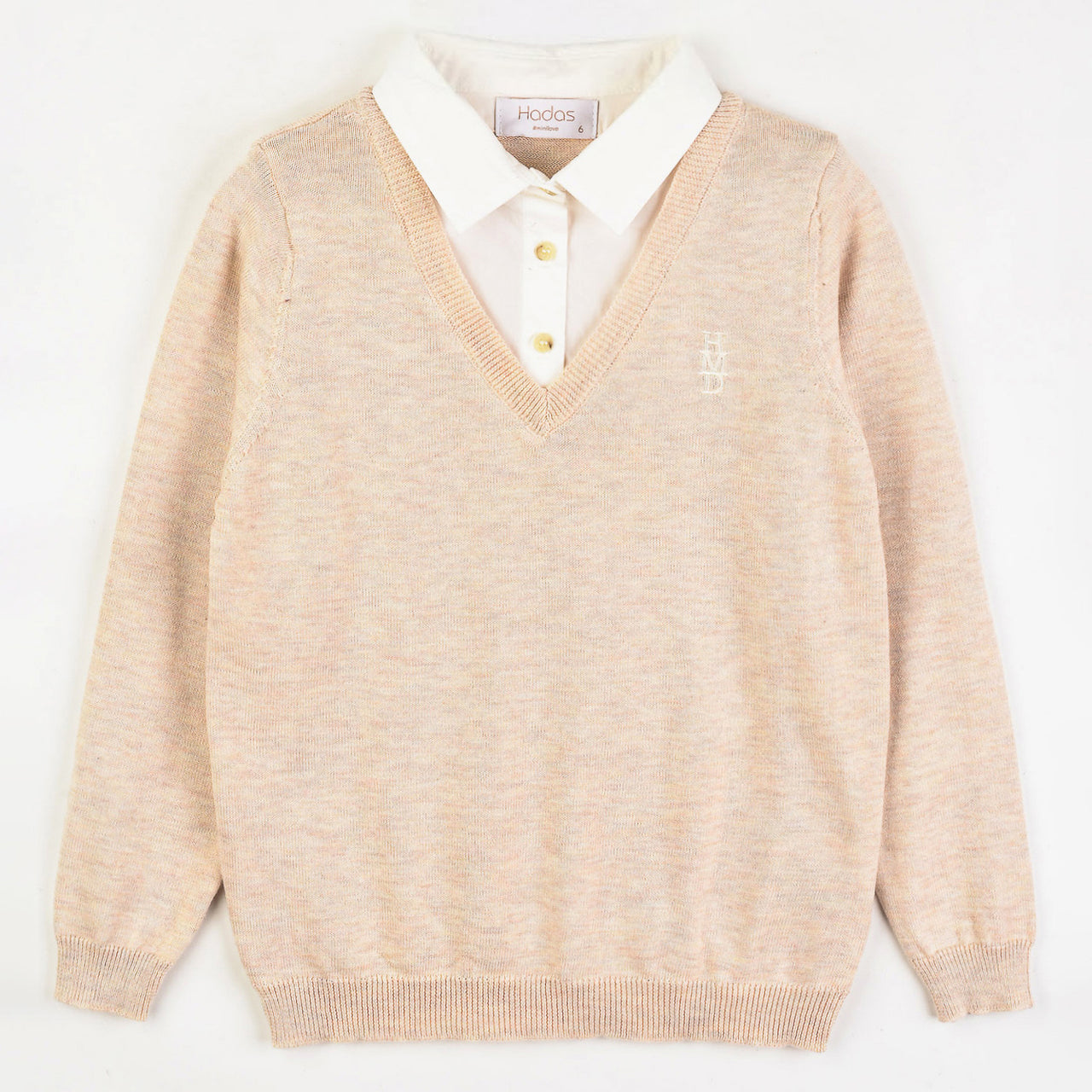 Hadas Knitted Collared Sweater