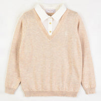 Hadas Knitted Collared Sweater