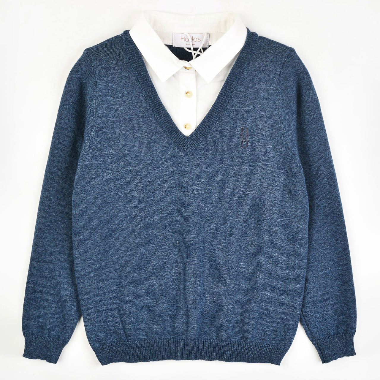Hadas Knitted Collared Sweater