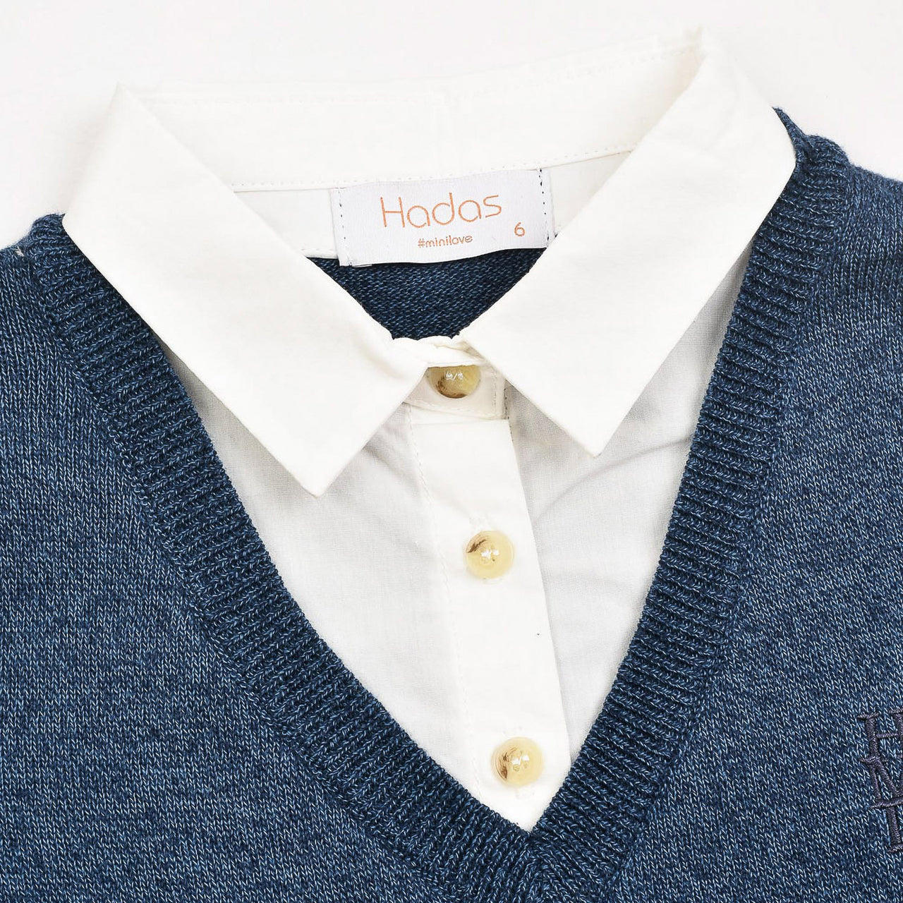 Hadas Knitted Collared Sweater