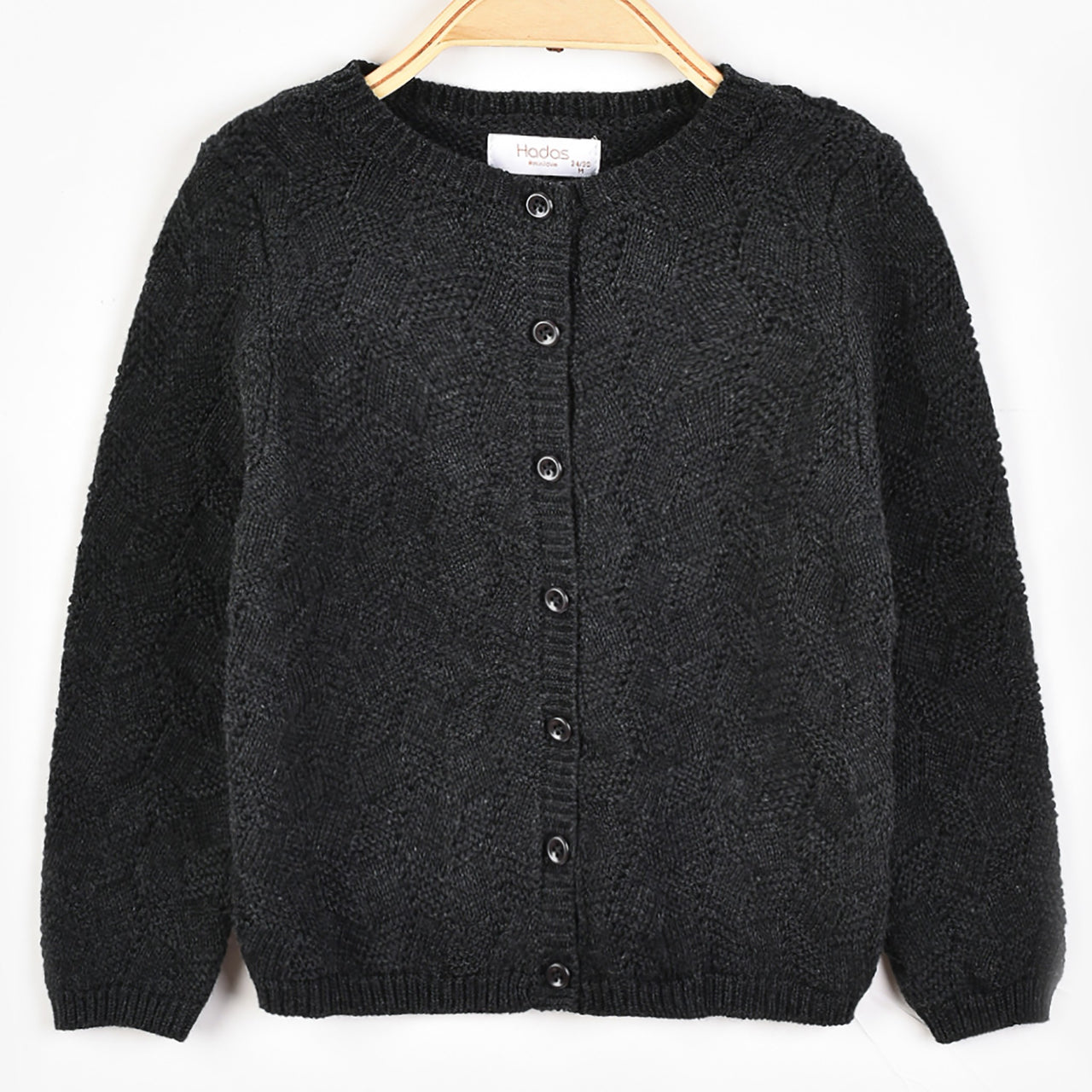 Hadas Geometric Knit Cardigan