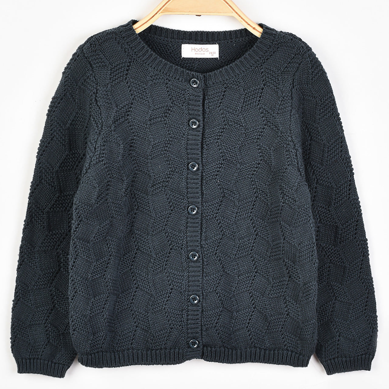 Hadas Geometric Knit Cardigan