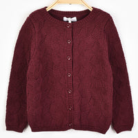 Hadas Geometric Knit Cardigan