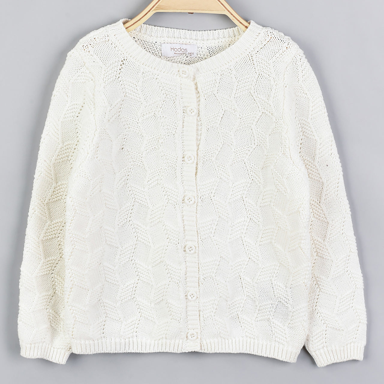 Hadas Geometric Knit Cardigan