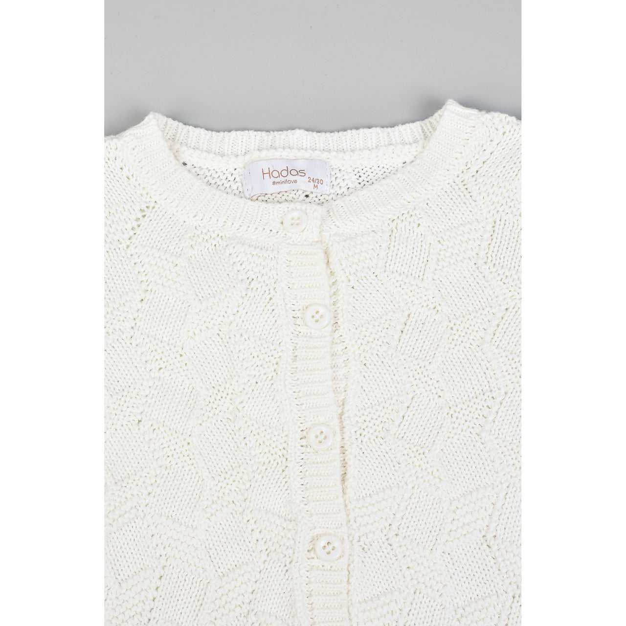Hadas Geometric Knit Cardigan