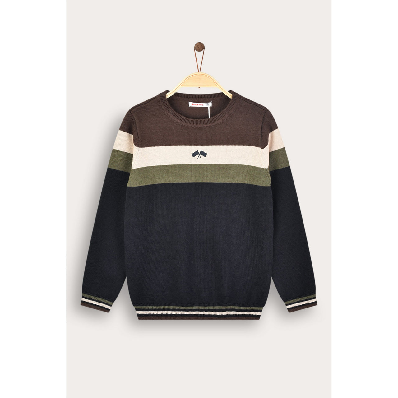 Panel Sweater